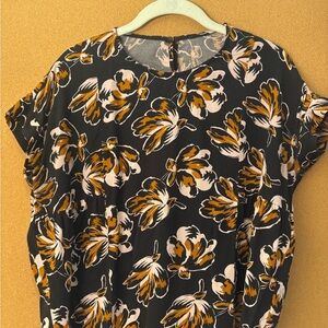 Floral Print Women's Top